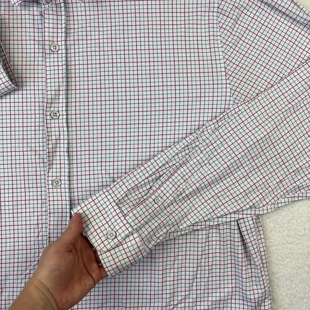BUTTERCLOTH Icy Cotton Long Sleeve Shirt Mens 3XL Regular Fit Button Stretch LS - Picture 10 of 16